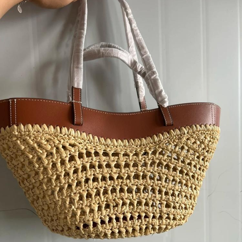 ブランド中空織ビーチバッグニッチファッションショルダー脇の下 - Women Bags On Sale のレビューと価格